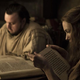 Samwell (John Bradley) and Gilly (Hannah Murray) brush up on their world history on Game of Thrones.